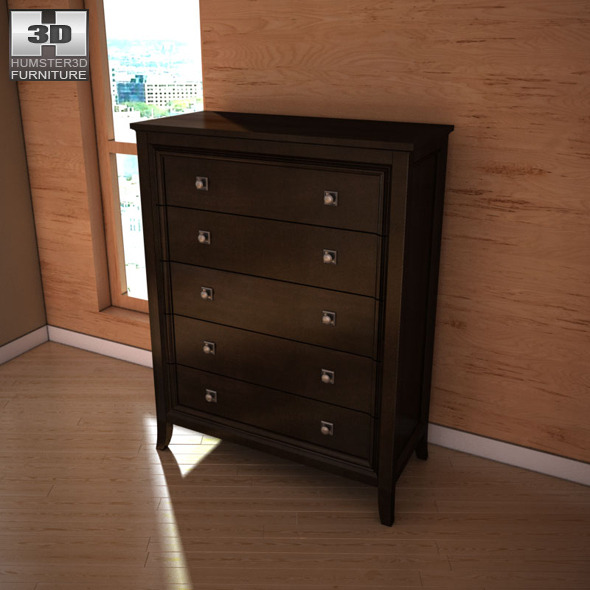 Ashley Martini Suite Chest 3d Model By Humster3d 3docean
