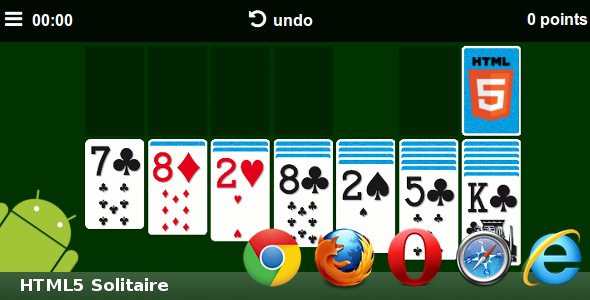 HTML5 Solitaire - CodeCanyon 7902571