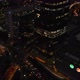 Night Santiago is the capital of Chile (aerial view, drone footage) - VideoHive Item for Sale
