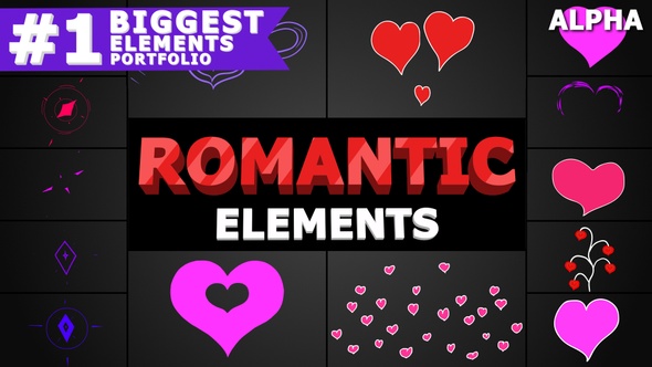 Romantic Elements | Motion Graphics