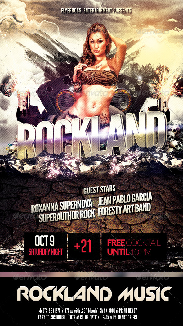 Rockland Party - Events Flyers