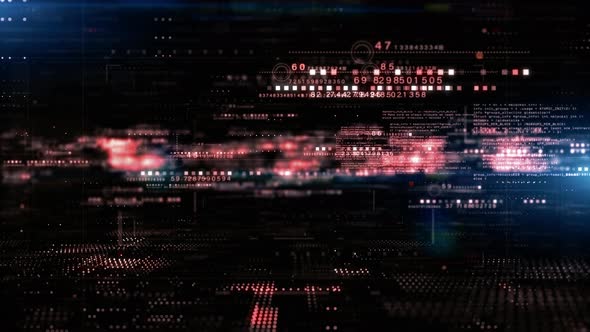 Technology Digital Cyberspace Background 01317, Motion Graphics | VideoHive