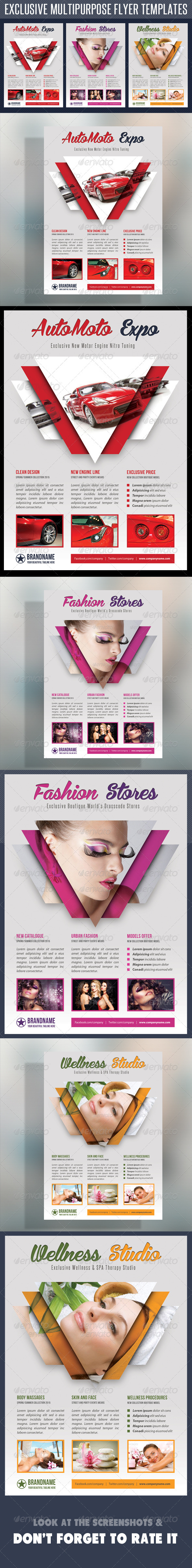 Multipurpose Product Flyer V04 - Flyers Print Templates