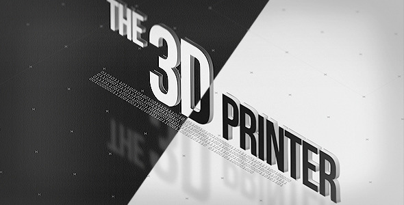 3D Printer - VideoHive 7921278