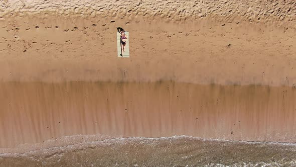 Girl On The Beach