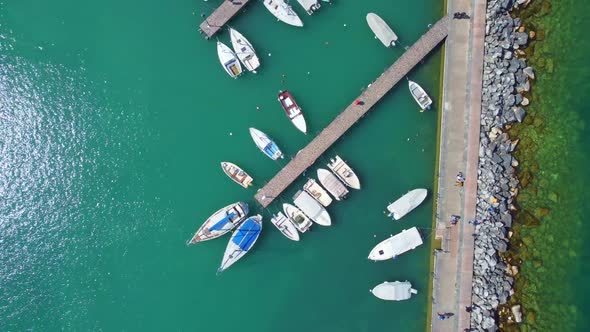 Lake Aerial View In Spring alt