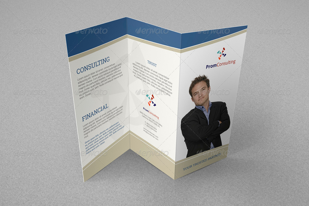 A4 Trifold & Flyer Template - All photos included by Illusiongraphic