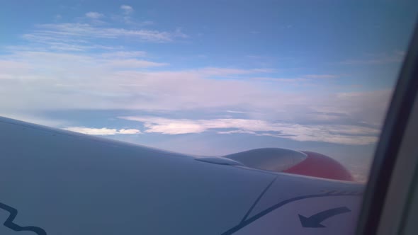 Airplane View From Window alt