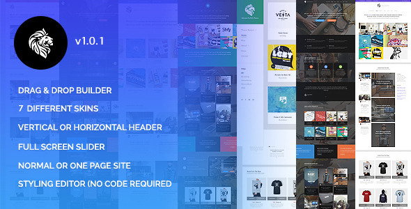 Lion - A Portfolio Theme - Portfolio Creative