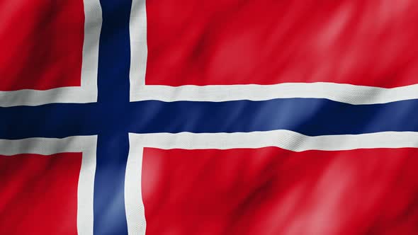 4k Flag of Norway