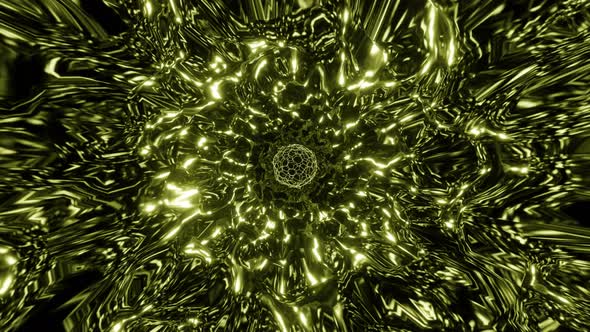 Stylish Abstract Animation. Insane Trippy Psychedelic VJ Loop