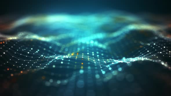 Abstract technology big data background concept. alt