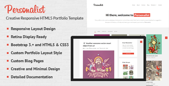 Personalist - Creative - ThemeForest 7941145