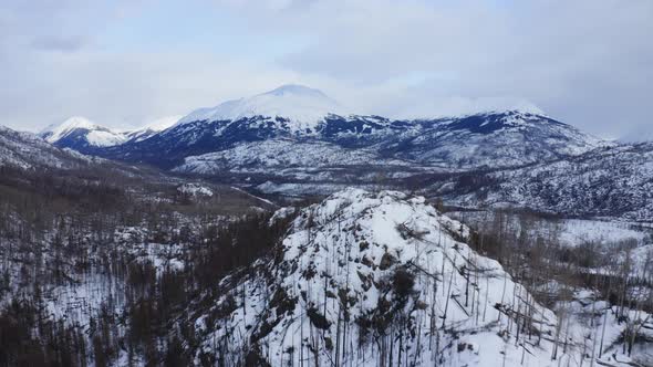 Arctic Mountain Skyline