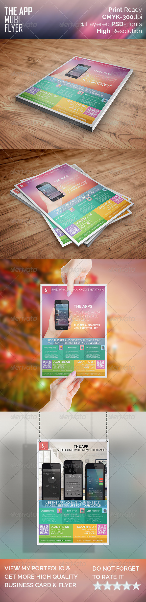 The Mobi App Flyer - Corporate Flyers