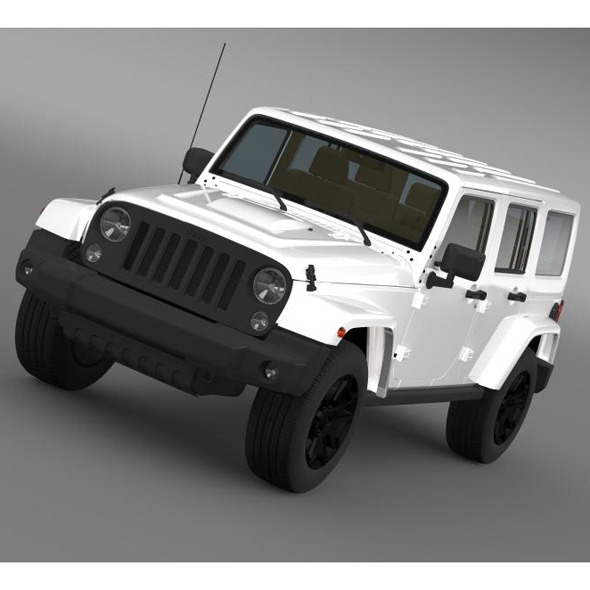 Jeep Wrangler Unlimited - 3Docean 7956146