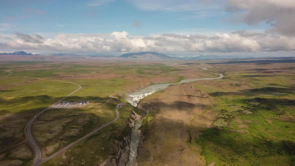 Gullfoss golden falls Hyperlapse alt