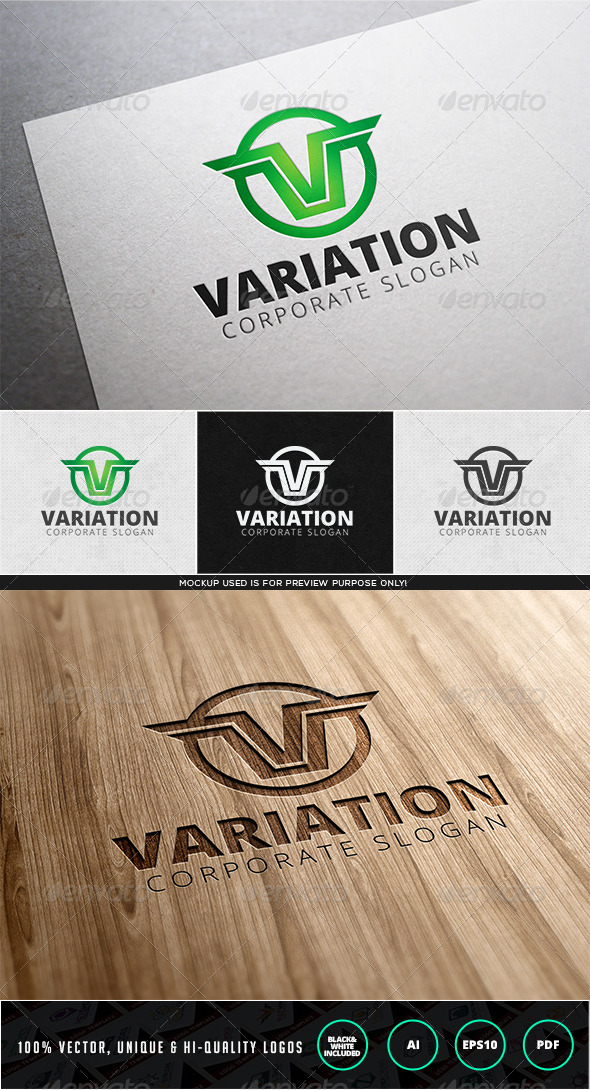 Variation Logo Template - Letters Logo Templates