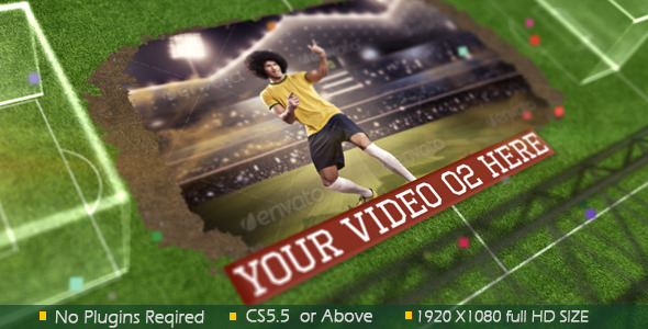 Road to Football - VideoHive 7940209