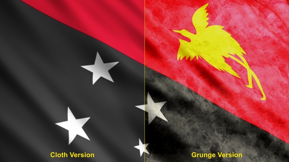 Papua New Guinea Flags alt