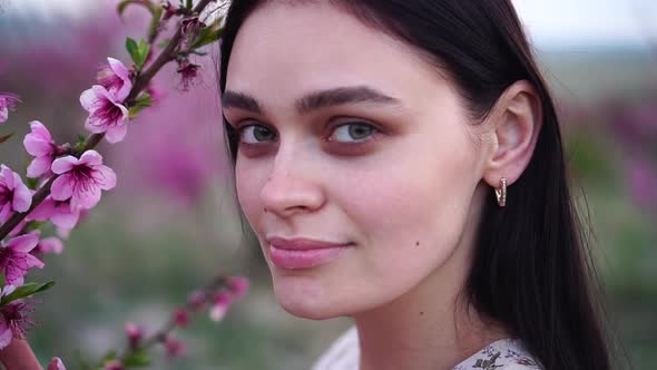 Portrait of a Young Beautiful Sexy Girl alt