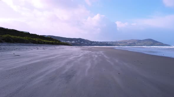 Sandstorm at Portnoo/Narin Beach in County Donegal - Ireland alt