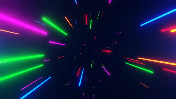 4K 3D animation. Abstract futuristic geometric shapes background alt