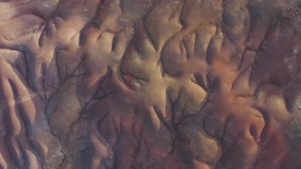 Aerial view of Chamarel Seven Colored Earth Geopark, La Gaulette, Mauritius. alt