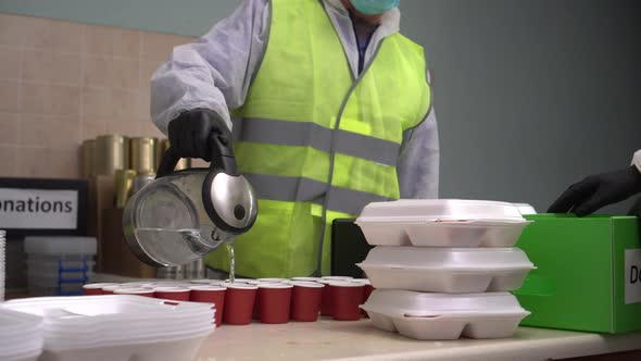 Food For The Poor, Feeding the Hungry, Charity organization. Food donation during COVID-19 alt