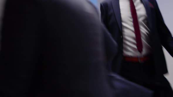 Frustrated Business Woman Getting Fired alt