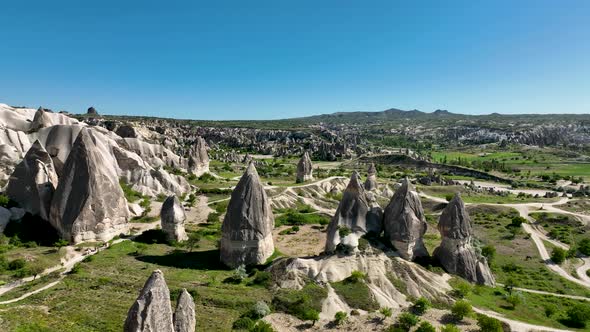 Best Cappadocia Textures aerial view 4 K Turkey alt