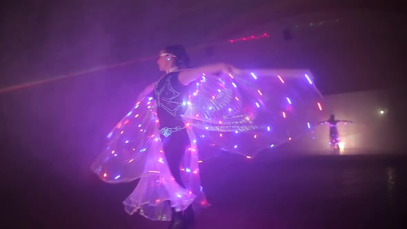 Dance with LED Wings alt