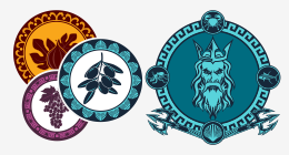 Badges, Logos and Emblems