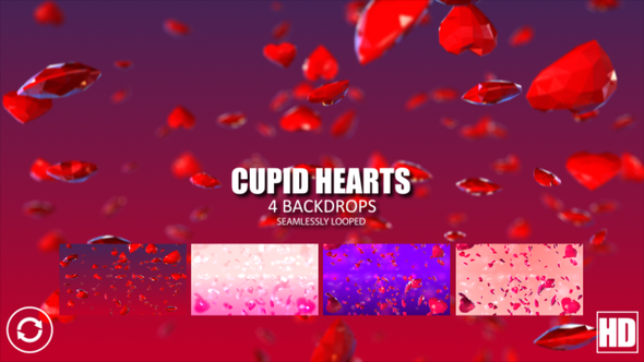 Cupid Hearts Hd