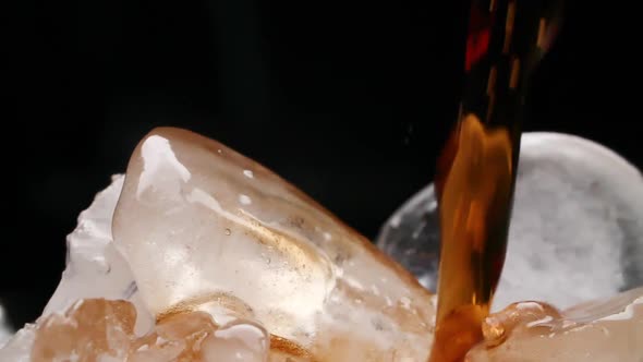 Cola Pouring on Ice alt