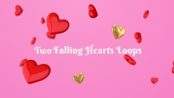 Falling Hearts Loops
