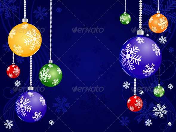 Abstract Christmas Background