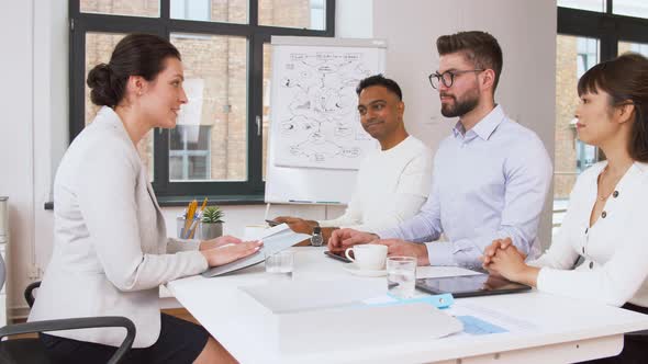 Recruiters Having Interview with Employee  alt