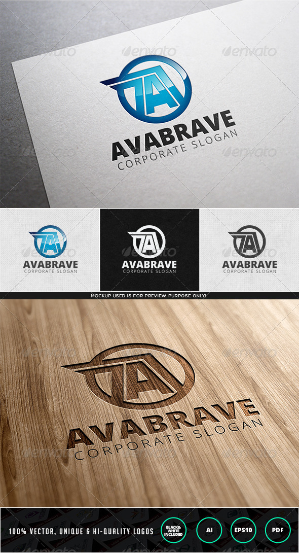 Avabrave Logo Template - Letters Logo Templates