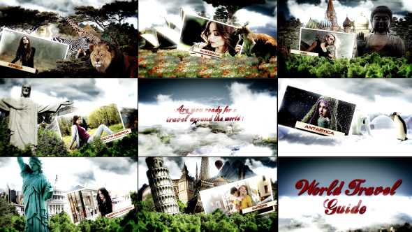 World Travel Guide - VideoHive 7972689