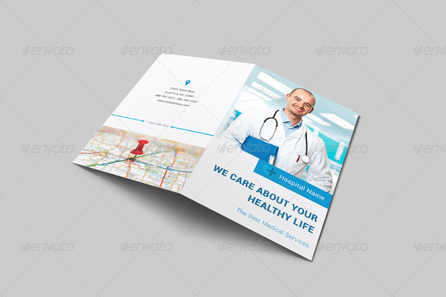 Multipurpose Business Bi-Fold Brochure | Volume 7, Print Templates