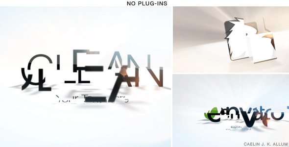 Clean Pieces Reveal - VideoHive 7966529