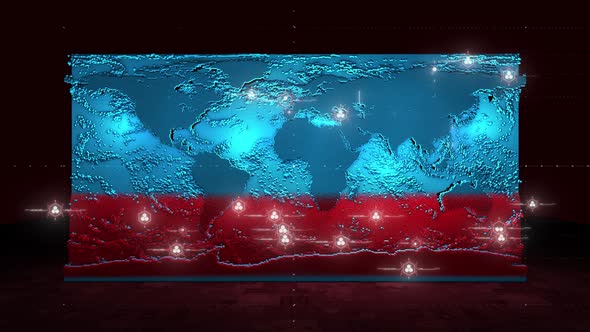 Earth Danger HUD UI Map