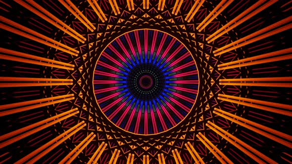 VJ Loop Animation Tunnel Mosaic alt