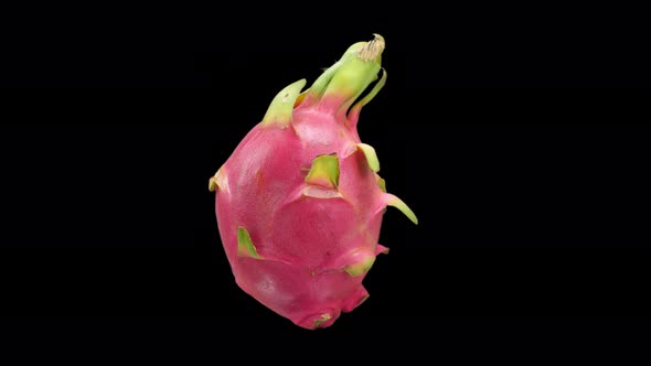 Dragon Fruit Rotating With Alpha Channel alt