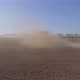 Tractor In A Cloud Of Dust - VideoHive Item for Sale