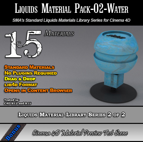 Standard Liquids Material - 3Docean 7980117