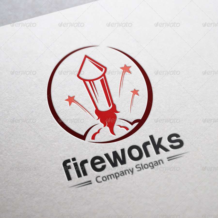 Fireworks Logo by HZZL | GraphicRiver