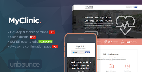 MyClinic - Medical - ThemeForest 7981395