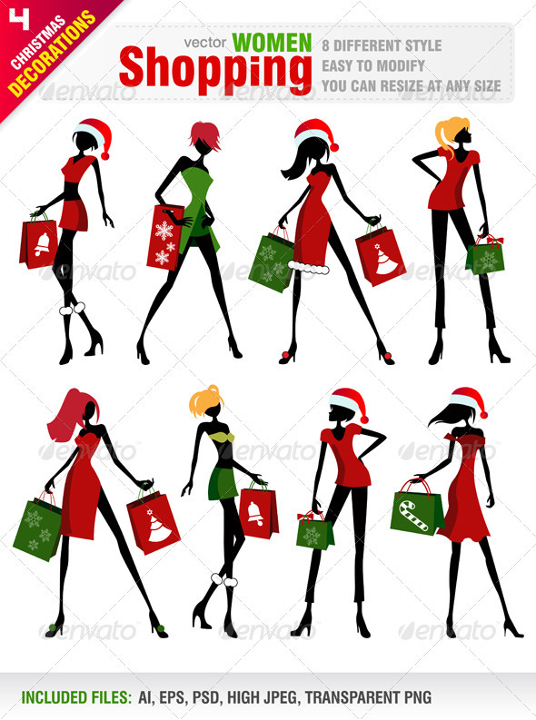 Shopping Women for Christmas 